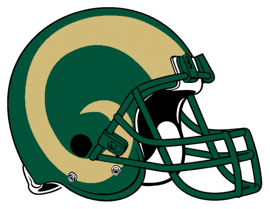 Colorado State Rams 1995-2014 Helmet Logo iron on transfers for fabric